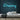 Dreaming Neon Sign — Light Blue neon (room)