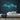 Bang Bang Neon Sign — Light Blue neon (room)