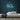 80s Neon Sign — Light Blue neon (room)