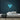 Fox Neon Sign — Light Blue neon (room)