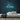 Line Neon Sign — Light Blue neon (room)