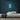 Barber Pole Neon Sign — Light Blue neon (room)