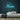 Xoxo Neon Sign — Light Blue neon (room)