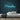 Horseshoe Neon Sign — Light Blue neon (room)