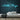Middle Finger Neon Sign — Light Blue neon (room)