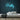 Pretty Neon Sign — Light Blue neon (room)