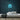 Jade Toad Neon Sign — Light Blue neon (room)