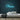 Classic Neon Sign — Light Blue neon (room)