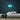 Fitness Neon Sign — Light Blue neon (room)