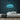 Hotdog Neon Sign — Light Blue neon (room)