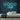 Good Night Neon Sign — Light Blue neon (room)