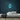 Bubble Tea Neon Sign — Light Blue neon (room)