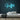 Graffiti Neon Sign — Light Blue neon (room)