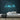 Letter R Neon Sign — Light Blue neon (room)