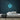 Smile Neon Sign — Light Blue neon (room)