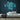 Positive Vibes Only Neon Sign — Light Blue neon (room)