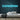 Cafe Open Neon Sign — Light Blue neon (room)