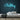 Bulldog Neon Sign — Light Blue neon (room)