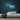 Happy Neon Sign — Light Blue neon (room)