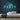 Lets Party Neon Sign — Light Blue neon (room)