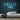 Hello Thirty Neon Sign — Light Blue neon (room)