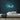 Street Neon Sign — Light Blue neon (room)