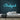 Backyard Neon Sign — Light Blue neon (room)