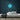 Vinyl Neon Sign — Light Blue neon (room)