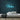 Shaka Neon Sign — Light Blue neon (room)