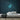 I Neon Sign — Light Blue neon (room)