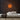 Hamburger Neon Sign — Orange neon (room)