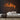 Bulldog Neon Sign — Orange neon (room)