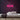 Fishing Neon Sign — Pink neon (room)