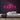 Lets Party Neon Sign — Pink neon (room)