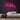 Bulldog Neon Sign — Pink neon (room)