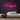 Backyard Neon Sign — Pink neon (room)