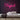 Tropical Neon Sign — Pink neon (room)