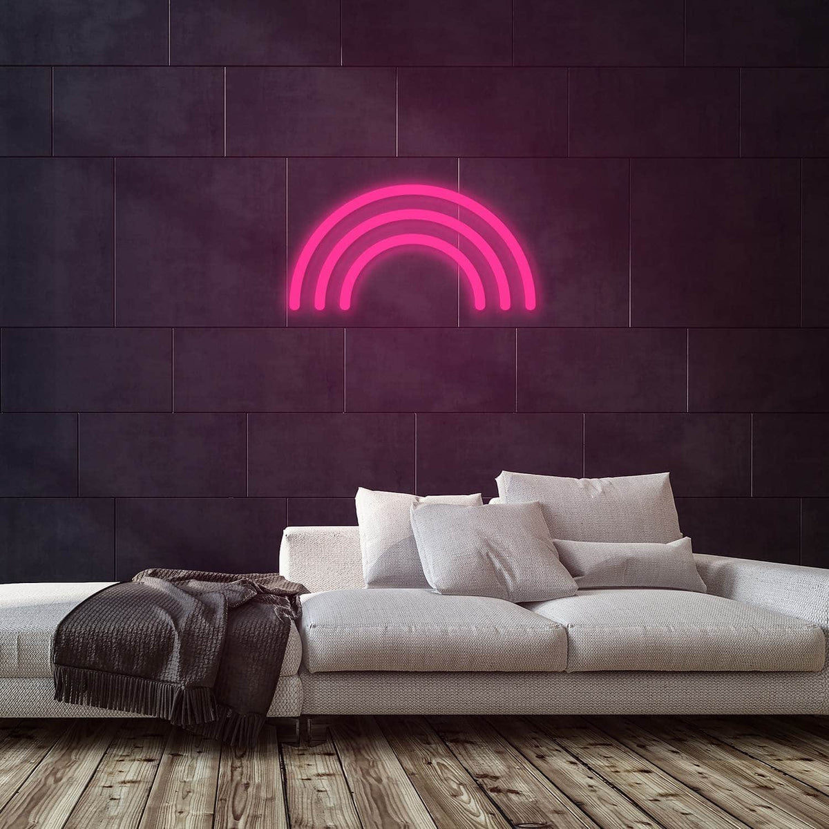 Pride Neon Sign — Pink neon (room)