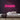 Diner Neon Sign — Pink neon (room)