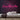 Live On Air Neon Sign — Pink neon (room)