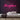 Reception Neon Sign — Pink neon (room)