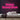 Bang Bang Bar Neon Sign — Pink neon (room)