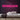 Open Late Neon Sign — Pink neon (room)