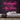 Goodnight My Love Neon Sign — Pink neon (room)