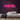 Motel Neon Sign — Pink neon (room)
