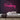 Smoking Neon Sign — Pink neon (room)