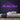 Electric Love Neon Sign — Purple neon (room)