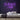 Game Night Neon Sign — Purple neon (room)