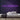 California Neon Sign — Purple neon (room)