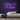 Welcome To The Jungle Neon Sign — Purple neon (room)